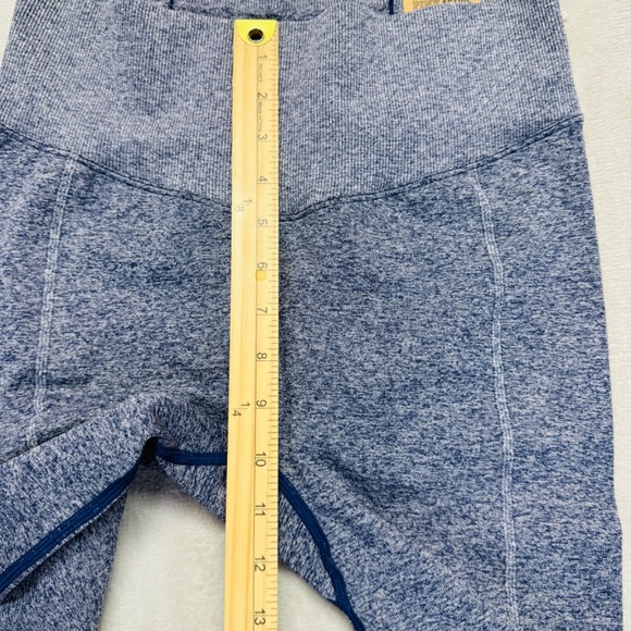 PINK Leggings Womens Large‎ Blue Gray High Waisted Full Length Activewear NWT - Picture 13 of 15